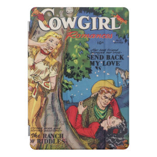 Golden Age Cowgirl Romances Comic Book iPad cover