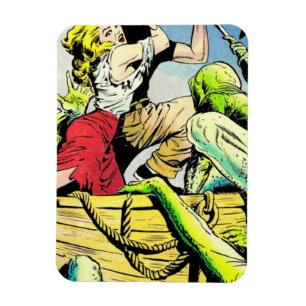 Golden age horror comics 60s Scary comics Magnet