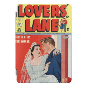 Golden Age “Lovers Lane Comics” iPad cover