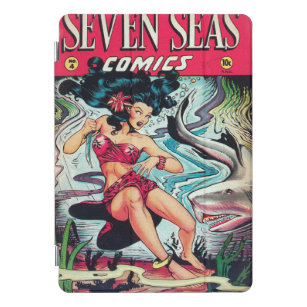 Golden Age “Seven Seas Comics” iPad cover