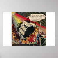 Golden age vintage horror comics, scary retro