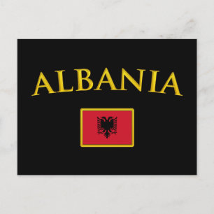 Golden Albania Postcard