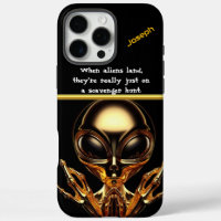 Golden Aliens Encounter at Area 51