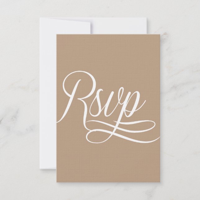 'Golden Alley' Rsvp design (Front)