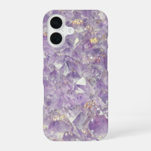 Golden Amethyst Shimmer iPhone 16 Case