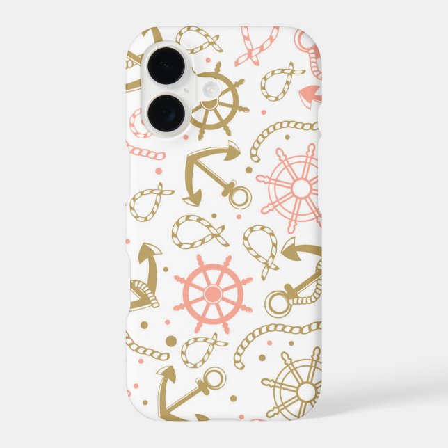 Golden Anchor Pattern (Back)