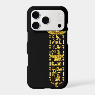 Golden Ancient Egyptian Symbols – Luxurious Hierog