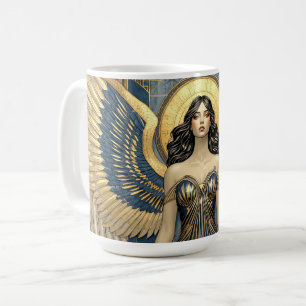 Golden Angel Coffee Mug