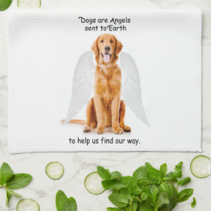 Golden Angel Kitchen Towel