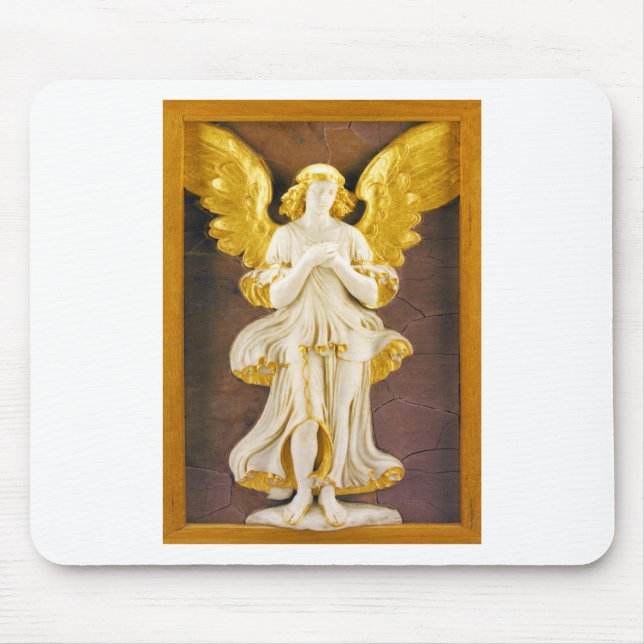 Golden Angel Mouse Pad (Front)