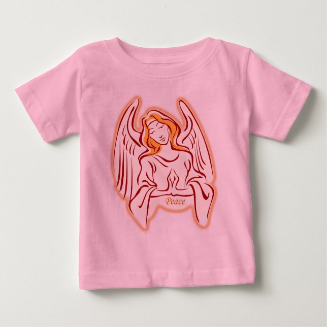 Golden Angel Of Peace Shirt (Front)