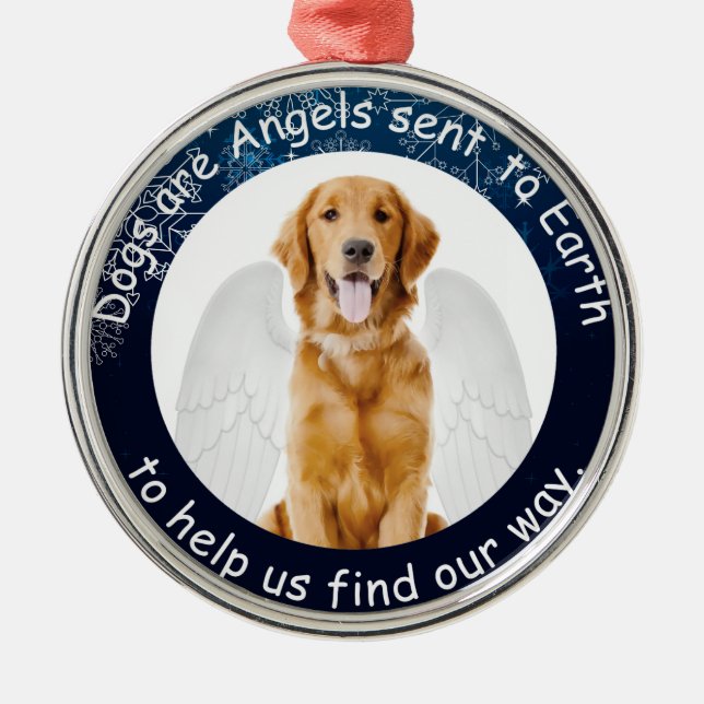 Golden Angel Ornament (Front)