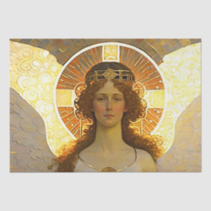 Golden Angel Spirit of the Evening   Tissue Paper