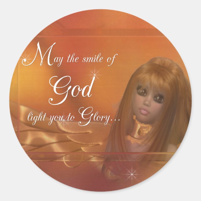 Golden Angel Stickers (Front)