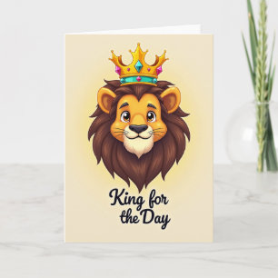 Golden Animal Fathers Day Card