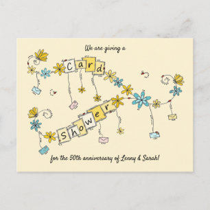 Golden Anniversary Card Shower