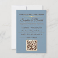 Golden Anniversary Invite | Elegant Love Gala