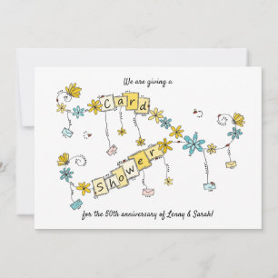 Golden Anniversary Shower by Mail Invitation