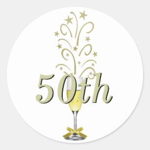 Golden Anniversary stickers