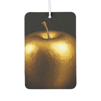 golden apple car air freshener