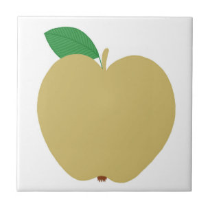 Golden Apple Ceramic Tile