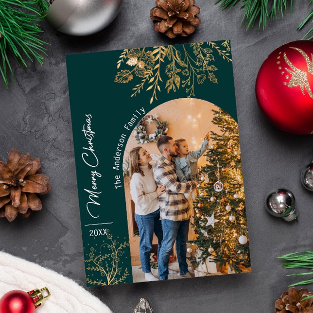 Golden Arch Photo Holiday Minimalist Christmas  (Creator Uploaded)