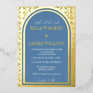 Golden Arch Regal Dusty Blue (Solid)