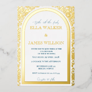 Golden Arch Regal Wedding (Solid)