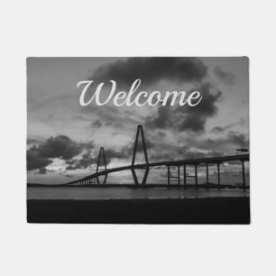 Golden Arthur Ravenel Pano Grayscale Welcome Doormat
