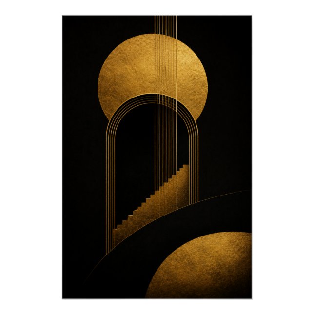 Golden Ascension Poster (Front)