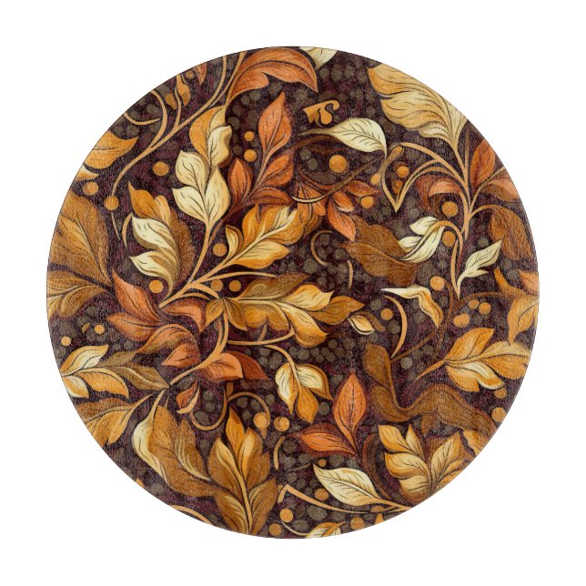 Golden Autumn Cutting Board (Front)