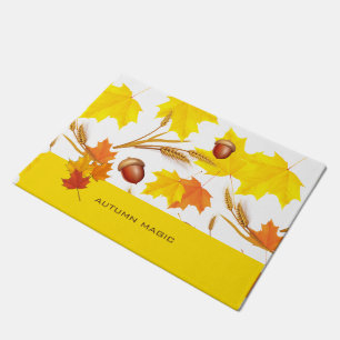 Golden Autumn Doormat