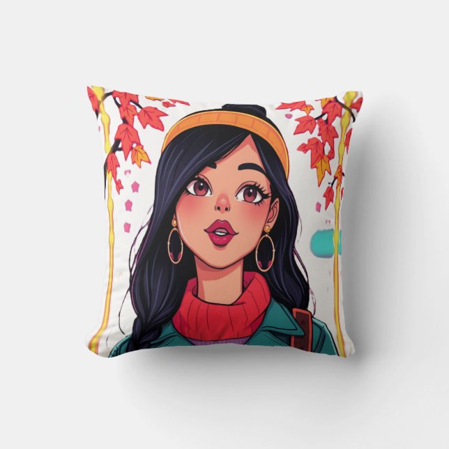 ✨ Golden Autumn Dream ✨ Cushion (Front)