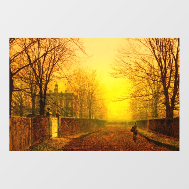 Golden Autumn John Atkinson Grimshaw (Sheet)