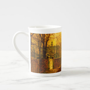Golden Autumn John Atkinson Grimshaw Bone China Mug