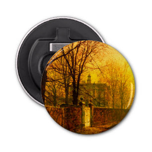 Golden Autumn John Atkinson Grimshaw Bottle Opener