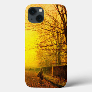 Golden Autumn John Atkinson Grimshaw iPhone 13 Case