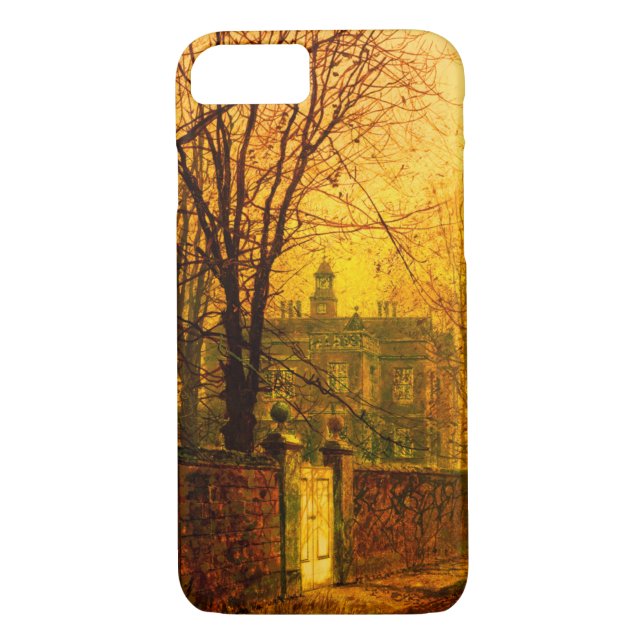 Golden Autumn John Atkinson Grimshaw Case-Mate iPhone Case (Back)