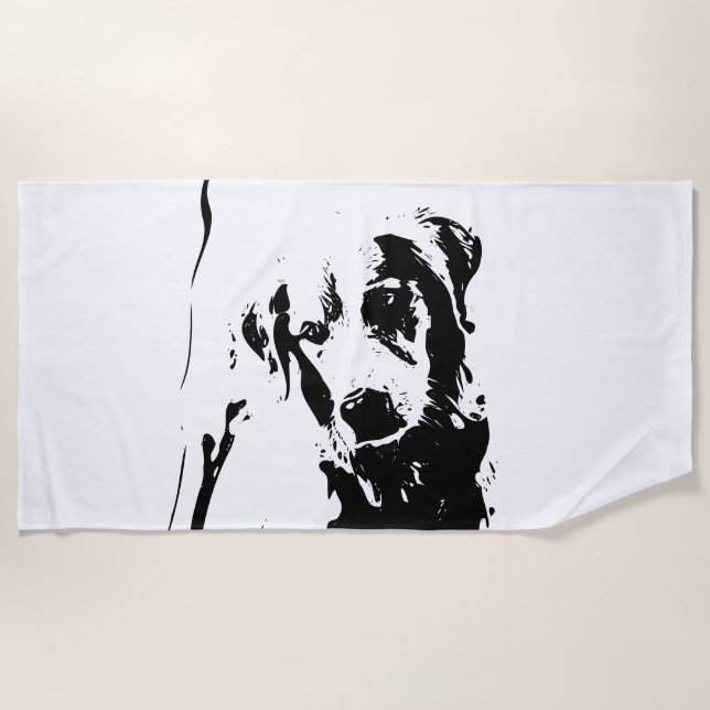 Golden Autumn Sentinel Beach Towel (Front)