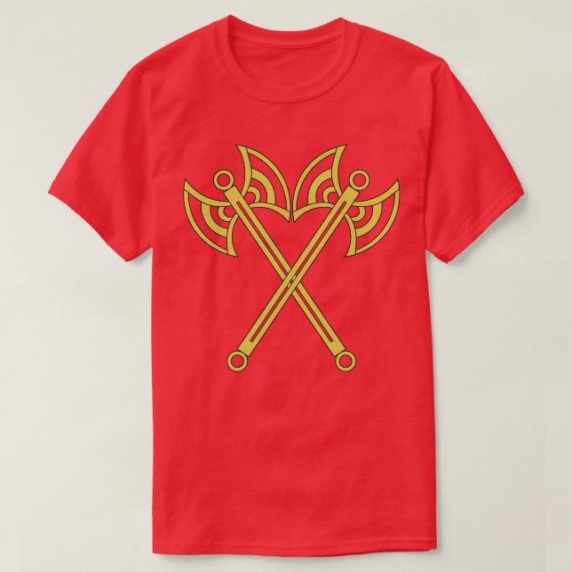 Golden Axes Fantasy Classic TShirt (Design Front)