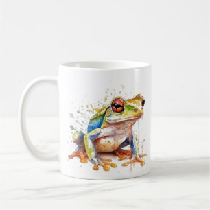 Golden Azure Tree Frog  Coffee Mug