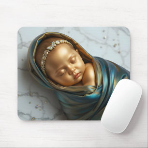 Golden Baby Elegance Mouse Pad