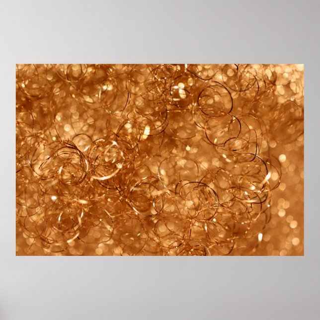 Golden background sylvester poster (Front)