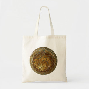 golden ball tote bag