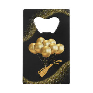 Golden Balloons and Champagne 