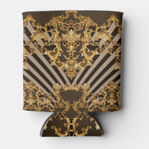Golden baroque: geometric pattern design can cooler