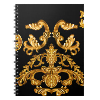 Golden Baroque, Ornamental Elements. Notebook