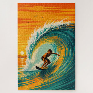 Golden Barrel Surfer Puzzle