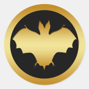GOLDEN BAT CLASSIC ROUND STICKER