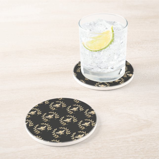 Golden Bee Coaster (Side)